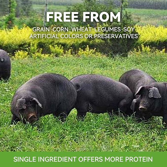 OPET Freeze Dried Cat & Dog Treats,Single Ingredient High Protein Grain Free Crunchy Cat Treats,Healthy Training Treats (4 Pack, Chicken & Pork)