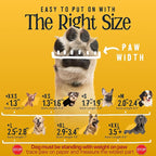 DOK TigerToes Premium Non-Slip Dog Socks for Hardwood Floors - Extra-Thick Grip That Works Even When Twisted - Prevents Licking, Slipping, and Great for Dog Paw Protection (XXXL)