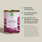 Open Farm Canned Dog Food, Paté for Complete & Balanced Nutrition, Grain-Free and Legume-Free, Chicken & Salmon Recipe, 12.5oz Cans (Pack of 12)