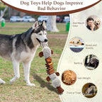 Squeaky Dog Toys, Interactive Tug of War Puppy Toys, Funny Plush Dog Chew Toys, Stuffed Dog Toys for Small,Medium and Large Dogs - Platypus