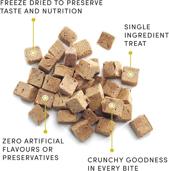 CRUMPS NATURALS Freeze Dried Cat Treats Beef 1.05oz, Cat Treats