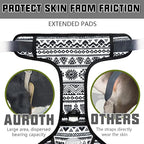 AUROTH Tactical Dog Harness for Large Dogs No Pull Adjustable Pet Harness Reflective K11 Working Training Easy Control Pet Vest Military Service Dog Harnesses