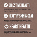 ORIJEN Grain Free High Protein Premium Dry Cat Food Regional Red Recipe 12lb Bag