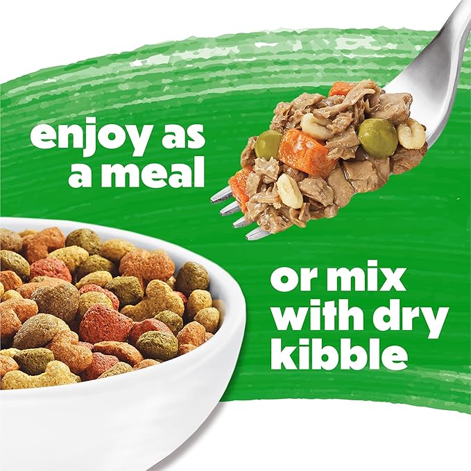 Purina Beneful Wet Dog Food, Chopped Blends With Chicken - 10 oz. Tubs (Pack of 8)