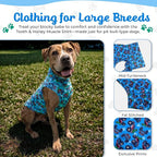 Tooth & Honey Muscle Shirt for Pitbulls – Lightweight Stretchy Dog Vest for Pit Bull Type Dogs – Soft, Breathable Dog Anxiety Shirt– Comfortable Summer Clothing for Large Breeds