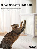 Maine Coon Cat Tree for Indoor Cats Large Adult,Modern Cat Tower for Extra Large Cats 20 lbs+,Heavy Duty Cat Tree with Sisal Scrathing Post,Hammock,Perch,Condo,Bed