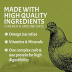 Canine Caviar - Small Breed: Chicken & Whole Ground Oats, Alkaline Dry Dog Food, Limited Ingredients, Gluten-Free, Based on Science & Research, Veterinary Alternative Diet (11 Pound Bag)