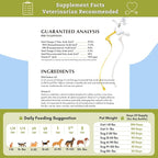 Wholistic Pet Organics Salmon Oil: Deep Sea Wild Alaskan Salmon Oil for Dogs and Cats - Natural Omega 3 Dog Fish Oil Supplement with EPA and DHA for Skin, Coat, Heart and Nervous System Health