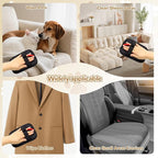 2PCS Newly Pet Hair Removal Gloves,Reusable Electrostatic Cat Dog Pet Hair Removal Gloves,Hair Remover for Couch,Furniture,Carpet,(1 Pack Glove,1Red Lint Scraper) Cat and Dog Glove.