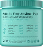 My Lil’ Nugget – Calming Chews for Dogs | Helps Maintain Calm Behavior for Noise, Travel & Routine Changes | Hemp Seed, Chamomile & Melatonin | Beef‑Flavored Soft Chews, 90 Count