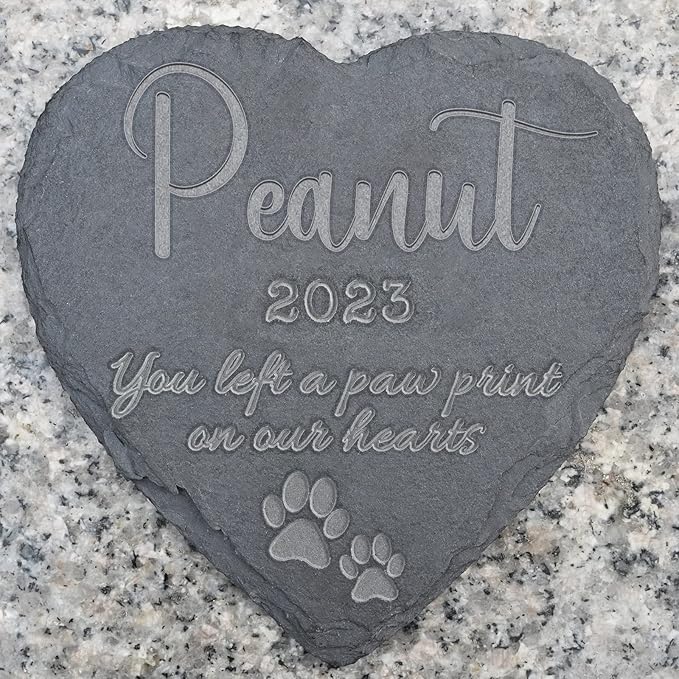 Loss of Cat Gifts, Personalized Cat Memorial Stones, Lost Pet Sympathy Gift Cat, Pet Loss Gifts, Dog Memorial Gifts, in Memory of Cat Personalized, Dog Bereavement Gifts - in Memory of Pet