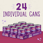 Stella & Chewy's Carnivore Cravings Purrfect Paté - Premium Grain-Free Wet Cat Food - Chicken & Tuna Recipe - High Protein with Bone Broth - Perfect for Picky Eaters - 2.8oz Cans (24 Pack)