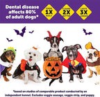 Wellness WHIMZEES Fall Dog Dental Treats, Autumn Natural Chews for Dogs, Medium Size Stick, (6 Count)