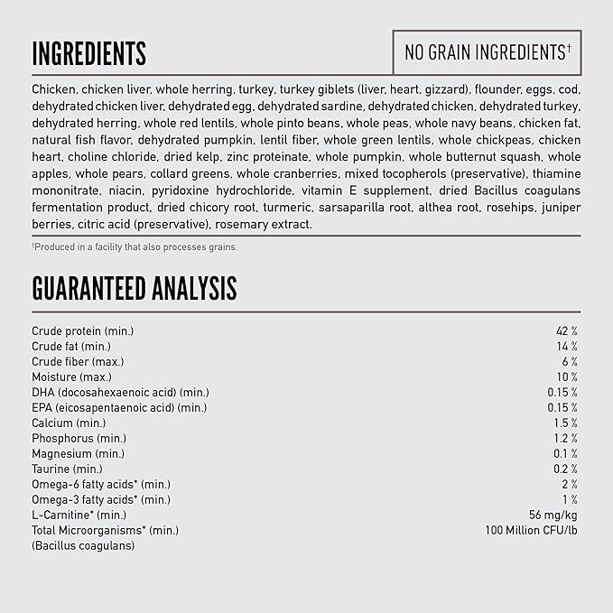 ORIJEN Fit & Trim Grain Free High Protein Premium Dry Cat Food 4lb Bag