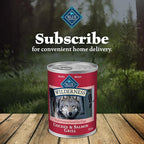 Blue Buffalo Wilderness Adult Wet Dog Food, High-Protein & Grain-Free, Made with Natural Ingredients, Salmon & Chicken Grill, 12.5-oz. Cans, 12 Count