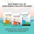 Blackwood Bounty Dry Cat Food, Salmon & Rainbow Trout Recipe for All Life Stages, 4.5 Pound Bag, High Protein, Grain Free