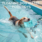 SCENEREAL Dog Water Toy for Small Medium Dogs- Floating Dog Toys Squeaky Toys for Pool Fetch, Octopus Shape Durable Rope Interactive Pet Chew Toy Summer Outdoor Interactive Play