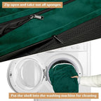 Comfort Expression Small Dog Beds Waterproof Orthopedic Foam Dog Sofa Beds for Medium Dogs Comfy Pet Bed with Washable Removable Cover & Non-Slip Bottom(Small,Emerald)