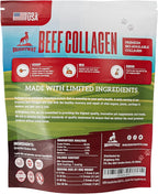 Grass fed Collagen for Dogs - Supports Health Skin & Coat, Hip, Joint Care & Cartilage Support + Skin Health and Mobility, 100% All Natural Collagen