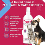 Truseb All Natural Chlorhexidin Sprays Topical Ketoconazole and Chlorhexidine Spray for Dogs, Cats & Horses with Aloe Vera (USA) (Ketoconazole & Chlorhexidine Spray, 8 oz)