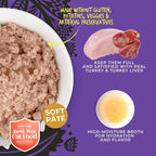 Tiki Cat After Dark Soft Pate Wet Cat Food, Turkey & Turkey Liver Recipe, 5.5 oz. Can (8 Count)