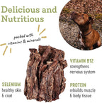 Farm Hounds - Beef Lung - Premium Natural Beef Lung Jerky for Dogs - Made from 100% Humanely Raised Cattle - Organ Treat - Great for Training & Treats - No Added Fillers - Made in USA - 2 oz - 1 Pack