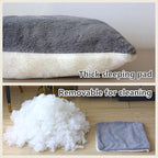 Cat Bed for Indoor Cats,Foldable cat cave,Anti-Slip & Water-Resistant Bottom,cat Houses for Indoor Cats or Small Dogs,Kitten Tent,Rabbit Bed,cat beds & Furniture