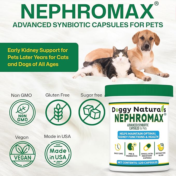 NEPHROMAX™ Kidney Support Supplement Synbiotic (720 Caps)