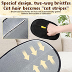 Pet Hair Removal Glove,Electrostatic Efficient Grooming Gloves for Pet Hair,Cat Grooming Gloves,Upgraded Animal Fur Removal Tool,Reusable Cat & Dog Hair Remover for Couch,Carpet,Curtain（2PCS)