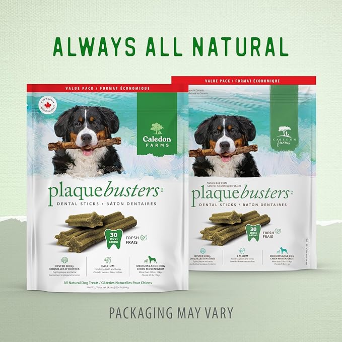 Caledon Farms Value Pack Plaque Busters Fresh 24.5oz/696g/ (4/cs)- 30ct