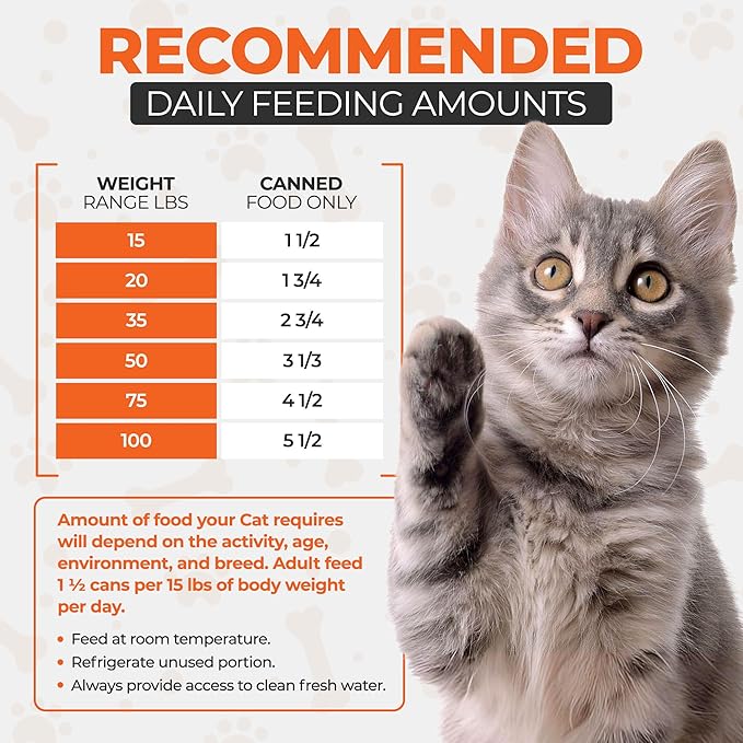 Chef Scoochie's Tender Chicken Chunks in Gravy Wet Cat Food - Easy Open Pop-Top Cans - Protein & Essential Nutrients - Gourmet Meal for Indoor & Outdoor Cats 12 Cans (14 oz e.)