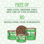 Weruva Cats in The Kitchen, Lamb Burger-ini with Lamb Au Jus Cat Food, 3.2oz Can (Pack of 24)