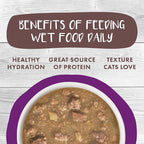 Weruva Classic Stew Cat Food, The Stew Crew Variety Pack, 3oz Pouch (Pack of 12)