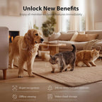 Automatic Cat Feeder with Camera, 1080P HD AI Pet Recognition Recording, 5G WiFi APP Remote Control, Timed Programmable Food Dispenser, Two-Way Audio, with Night Vision Function and Desiccant