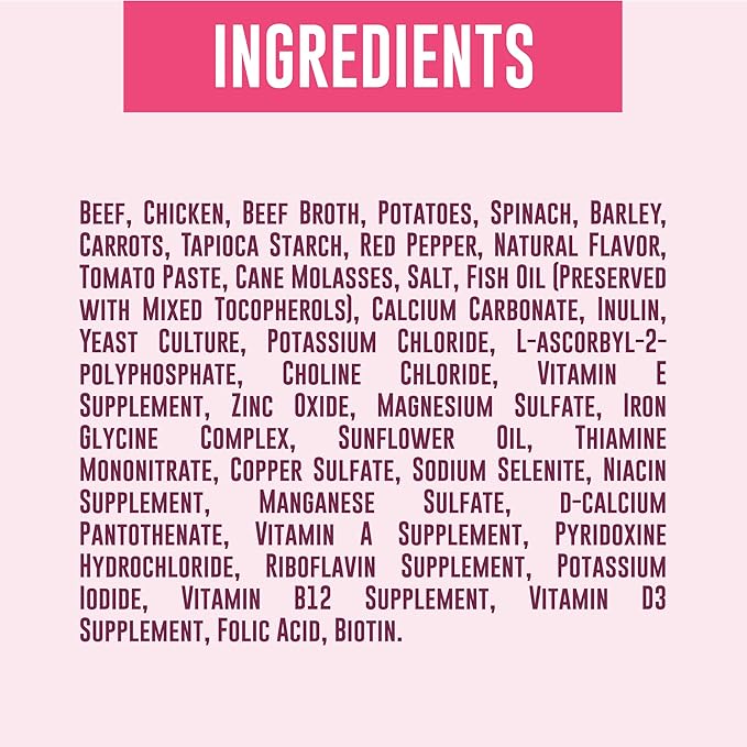 YOUR PET'S KITCHEN Wet Dog Food, Beef Recipe - 13.2 oz Cans (Pack of 6), Made in The USA with Real Beef