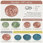 OHMO Slow Feeder Cat Bowl, Silicone Anti-Choking Dog & Pet Bowl, No Suction Cup, Slows Down Eating for Small Pets (S-Infinite, Sage Green)