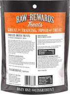 Northwest Naturals Raw Rewards Freeze-Dried Salmon Treats for Dogs and Cats - Bite-Sized Pieces - Healthy, 1 Ingredient, Human Grade Pet Food, All Natural, Proudly Made in USA, 2.5 Oz (Pack of 3)