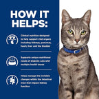 Hill's Prescription Diet Multi-Organ Support Chicken Cat Wet Food, 24 x 5.5 oz case