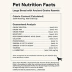 Open Farm, RawMix Dry Dog Food with Ancient Grains for Large Breeds, Protein-Packed Kibble Coated in Bone Broth with Freeze Dried Raw Chunks, Salmon Chicken & Turkey, Large Breed Recipe, 20lb Bag