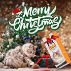 Cat Dog Bed for Pets, Rectangle Pet Bed Gift for Puppy and Kitten, Machine Washable Calming Fluffy Pet Couch Sofa for Indoor Outdoor, Portable Soft Cat Bed with Non-Slip Bottom (Small, Dark Grey)