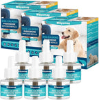 Dog Calming Diffuser Refills - 6 Pack Dog Pheromones Calming Diffuser for Dog Anxiety Relief, Dog Pheromone Diffuser, 180 Days Pheromone Diffuser to Calm Dogs, Fits All Common Diffuser Heads