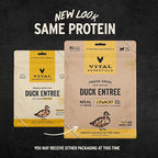 Vital Essentials Freeze-Dried Raw Duck Meal or Mixer Cat Food Crunchy Nibs, 8 oz