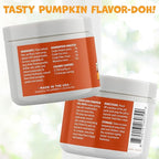 Flavor-Doh - Flavored Pill Wrap for Dogs to Hide Capsules and Create Pill Treats for Dogs - Easy-to-Use Treat Paste for Pet Medication - Pumpkin (4.2oz)