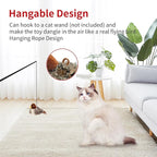 PETGEEK Gigwi Bird Cat Toy Simulated Chirping Bird Cat Toy, Fake Bird Cat Toys for Indoor Cats, Melody Chaser Cat Toys with Hanging Loop for Bored Indoor Adult Cats Kittens Interactive Play (Bird)