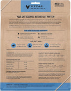 Vital Essentials Freeze-Dried Raw Beef & Chicken Meal or Mixer Cat Food Soft Nibs | 99% Beef, Chicken, Organs & Bone | 12 oz