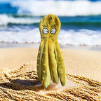 Squeaky Dog Toys – No-Stuffing Crinkle Plush, Durable Puppy Teething & Interactive Play, 2-Pack