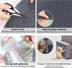 118.2"x15.8" Cat Scratching Mat, Self-Adhesive Cat Scratch Carpet, Cat Scratch Furniture Protector, DIY Climbing Cat Scratcher for Cat Tree Shelf Shelve, Couch Furniture Protector