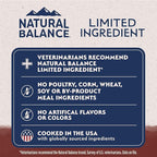 Natural Balance Limited Ingredient Adult Dry Dog Food with Healthy Grains, Beef & Brown Rice Recipe, 24 Pound (Pack of 1)