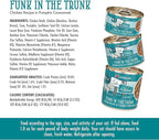 Weruva Cats in The Kitchen, Funk in The Trunk Wet Cat Food, 10oz Can (Pack of 12)