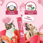 Squeeze Vita Stick Lickable Treats for Dogs & Cats. 7 Heart Support Sticks with Essential multivitamins. Soft and Tasty Paste for All Life Stages, Supporting Heart Health